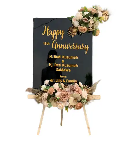 Papan Bunga Akrilik Alor