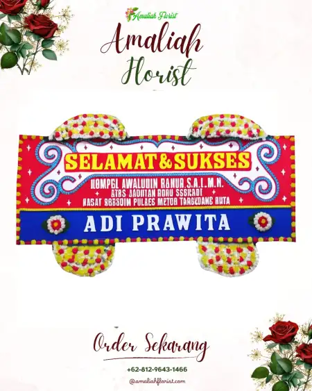 Papan Bunga Ucapan Selamat Alor